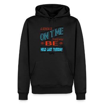 astronomy astrology birthday present idea colors - Männer Premium Bio Hoodie - Schwarz - Vorne - Nico (187cm)