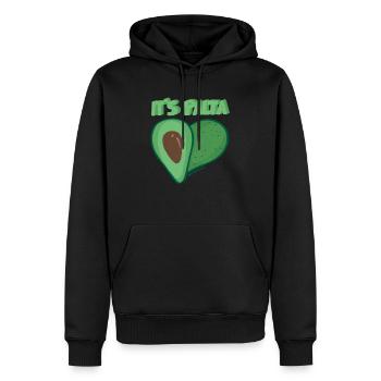 Es Palta - Men’s Premium Organic Hoodie - black - Front - Nico (187cm)