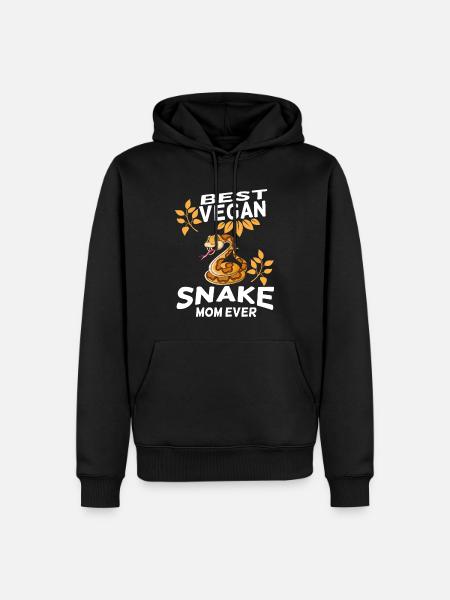 Snake lovers | Snake Reptile Gifts - Men’s Premium Organic Hoodie - black