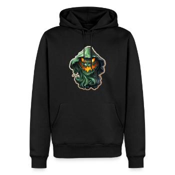 Ghost Lover Cartoon Style Halloween Ghost Spooky - Männer Premium Bio Hoodie - Schwarz - Vorne - Nico (187cm)