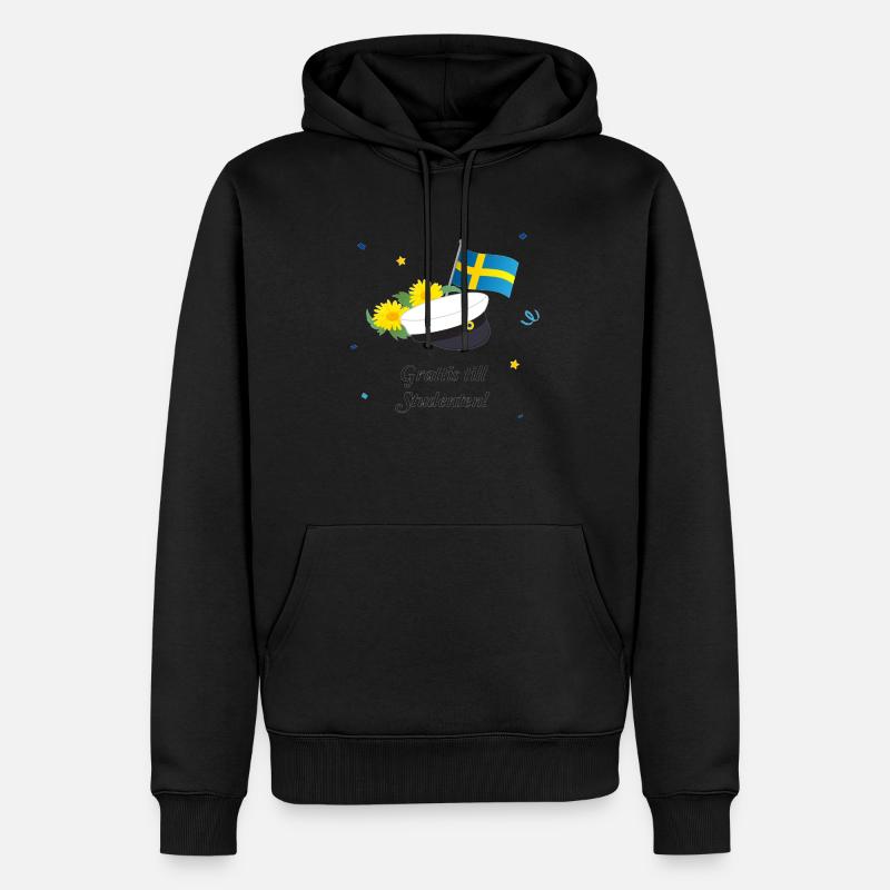Abschlussfeier 2024 Abiturfeier - Männer Premium Bio Hoodie - Schwarz