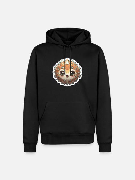 Pufferfish Lover - Men’s Premium Organic Hoodie - black