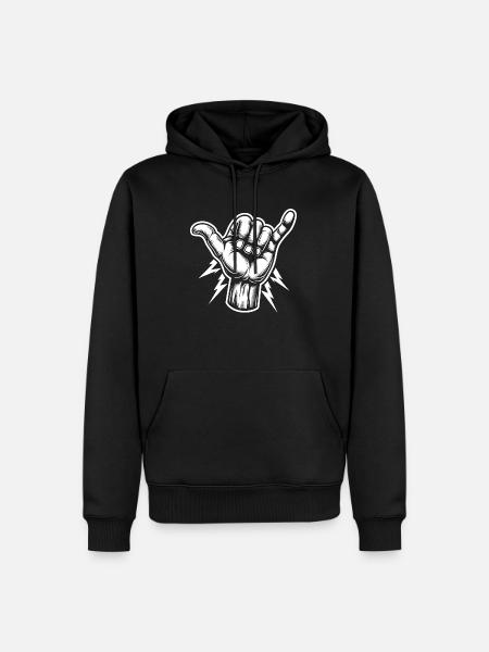 Elektriker Beruf Shirt - Männer Premium Bio Hoodie - Schwarz