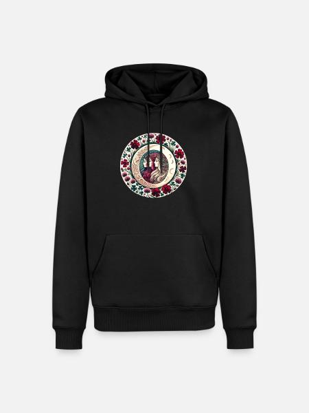 Triple Goddess - Men’s Premium Organic Hoodie - black