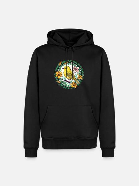 Yellow Finch - Men’s Premium Organic Hoodie - black