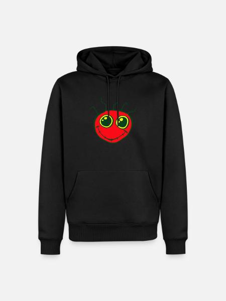 Fantazia Smiley face - Men’s Premium Organic Hoodie - black