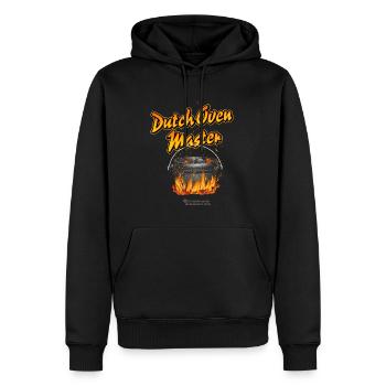 Dutch Oven Master - Männer Premium Bio Hoodie - Schwarz - Vorne - Nico (187cm)