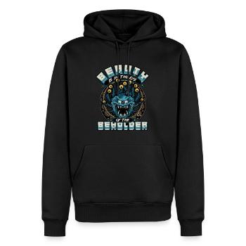 Dungeons And Dragons Beauth Is In Eye Of Beholder - Männer Premium Bio Hoodie - Schwarz - Vorne - Nico (187cm)
