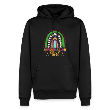 Squishmallow Girl Squish Girl - Men’s Premium Organic Hoodie - black - Front - Nico (187cm)
