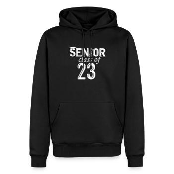 Senior Class of 2023 Funny Class of 2023 - Männer Premium Bio Hoodie - Schwarz - Vorne - Nico (187cm)