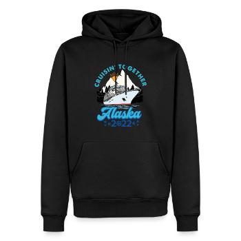 Cruisin Together 2022 Alaska Cruise - Männer Premium Bio Hoodie - Schwarz - Vorne - Nico (187cm)