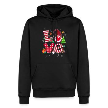 Being Aunt Is A Little Bit Parent Teach - Männer Premium Bio Hoodie - Schwarz - Vorne - Nico (187cm)