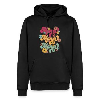 Mama Bear - Männer Premium Bio Hoodie - Schwarz - Vorne - Nico (187cm)