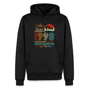 Mai 1998 Cadeau d’anniversaire Garçons Filles Vintage - Sweat à capuche Premium bio Homme - noir - Devant - Nico (187cm)
