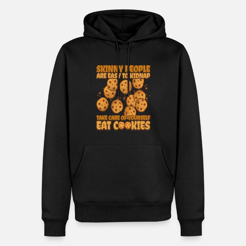Cookie Quite Cookie Bakery - Männer Premium Bio Hoodie - Schwarz