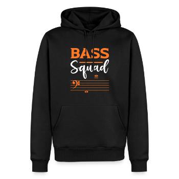 Basstruppe. Musik Chormusiker Theater Opernsänger - Männer Premium Bio Hoodie - Schwarz - Vorne - Nico (187cm)