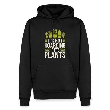 Lustiges Gartenarbeit Garten Gärtner Pflanzen - Männer Premium Bio Hoodie - Schwarz - Vorne - Nico (187cm)