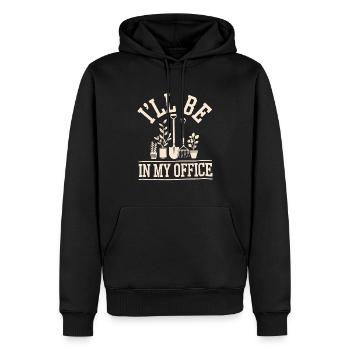 Lustiges Gartenarbeit Garten Gärtner Pflanzen - Männer Premium Bio Hoodie - Schwarz - Vorne - Nico (187cm)