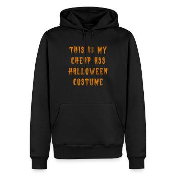 C’est mon cadeau de costume d’Halloween bon marché - Sweat à capuche Premium bio Homme - noir - Devant - Nico (187cm)