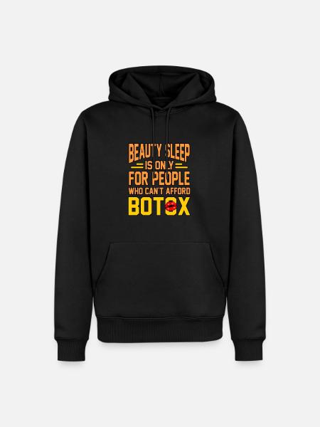 Botox - Männer Premium Bio Hoodie - Schwarz