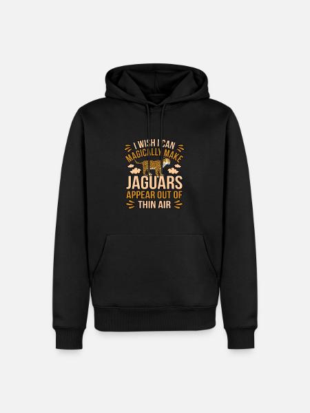 Jaguar - Männer Premium Bio Hoodie - Schwarz
