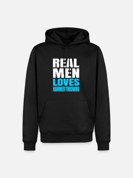 Hammer throw - Men’s Premium Organic Hoodie - black