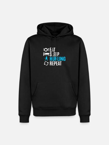 Dérapage - Sweat à capuche Premium bio Homme - noir