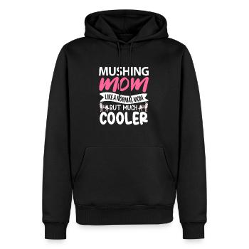 Schlittenhunderennen Schlittenhunde Geschenk - Männer Premium Bio Hoodie - Schwarz - Vorne - Nico (187cm)