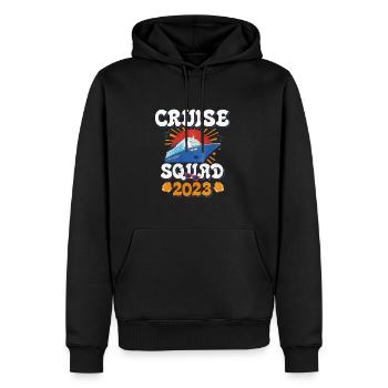 Cruise Squad 2023 - Männer Premium Bio Hoodie - Schwarz - Vorne - Nico (187cm)