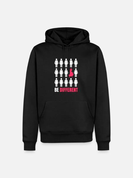 Flamenco - Men’s Premium Organic Hoodie - black