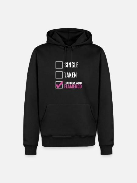 Flamenco - Men’s Premium Organic Hoodie - black