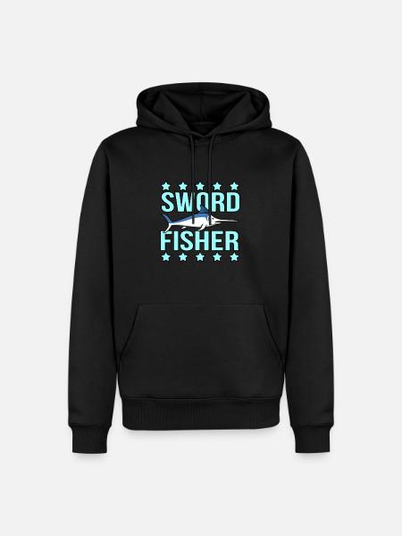 Swordfish - Men’s Premium Organic Hoodie - black
