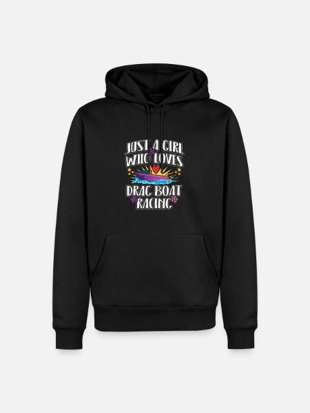 Drachenbootrennen Drachenboot - Männer Premium Bio Hoodie - Schwarz