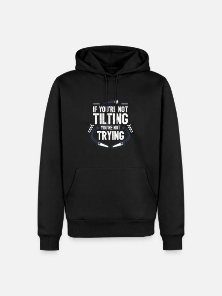 Flipper - Sweat à capuche Premium bio Homme - noir
