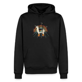 Inline Skating Inline Skating Gift - Men’s Premium Organic Hoodie - black - Front - Nico (187cm)