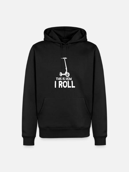 Scooter Scooter Scooter Gift - Men’s Premium Organic Hoodie - black