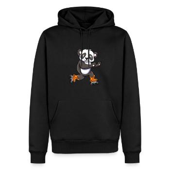 Inline Skating Inline Skating Gift - Men’s Premium Organic Hoodie - black - Front - Nico (187cm)