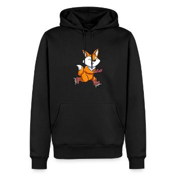 Inline Skating Inline Skating Gift - Men’s Premium Organic Hoodie - black - Front - Nico (187cm)