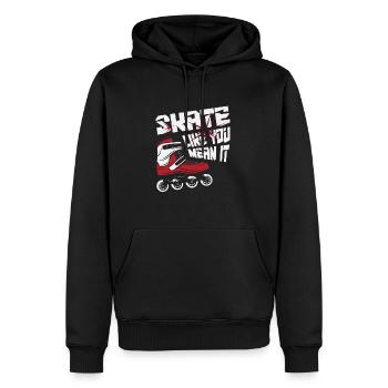Inline Skating Inline Skating Gift - Men’s Premium Organic Hoodie - black - Front - Nico (187cm)