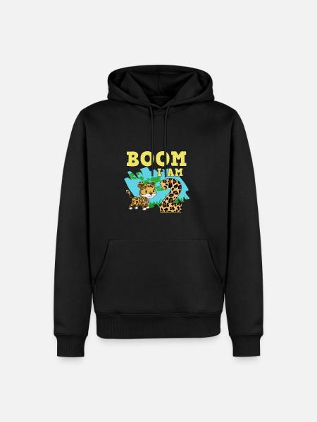 2nd birthday Jaguar - Men’s Premium Organic Hoodie - black