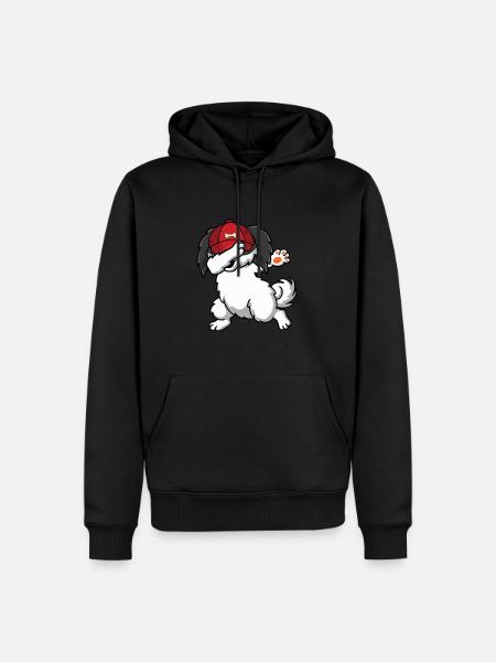 Shih Tzu - Men’s Premium Organic Hoodie - black