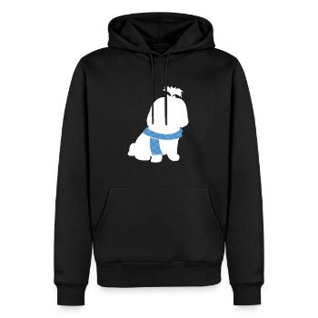 Shih Tzu - Männer Premium Bio Hoodie - Schwarz - Vorne - Nico (187cm)