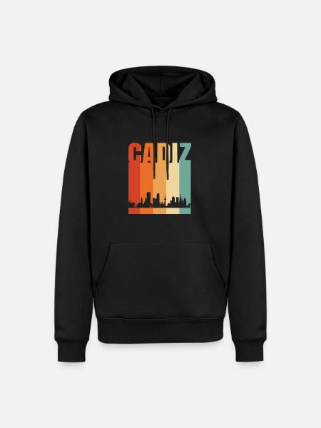 Cadiz - Men’s Premium Organic Hoodie - black