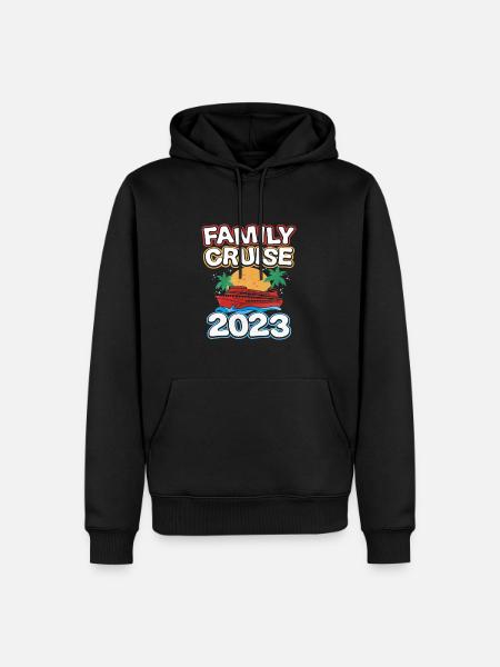 Cruise - Men’s Premium Organic Hoodie - black