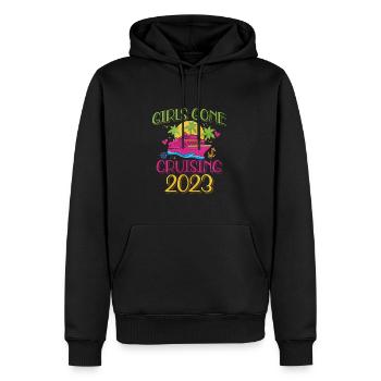 Kreuzfahrt - Männer Premium Bio Hoodie - Schwarz - Vorne - Nico (187cm)