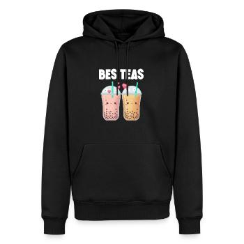 Boba Milch Tee Bes Tees - Männer Premium Bio Hoodie - Schwarz - Vorne - Nico (187cm)