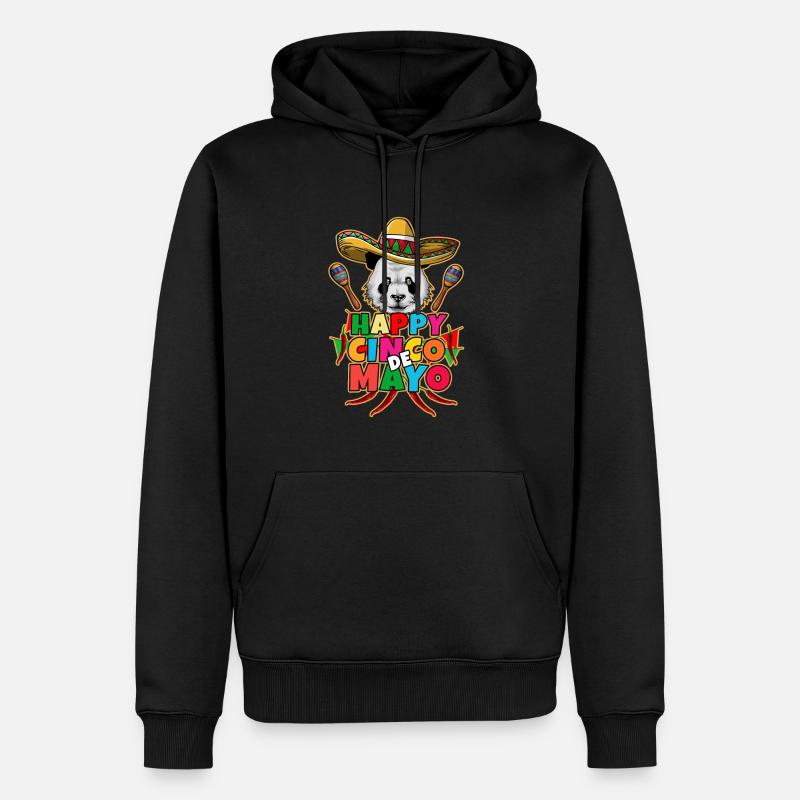Cinco De Mayo - Sweat à capuche Premium bio Homme - noir