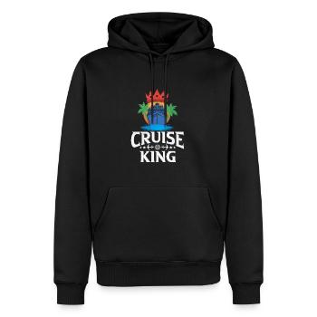 Kreuzfahrt - Männer Premium Bio Hoodie - Schwarz - Vorne - Nico (187cm)