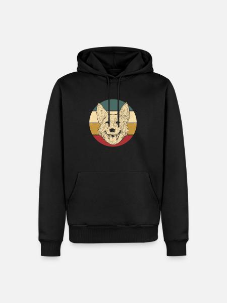 Australian Cattle Dog - Men’s Premium Organic Hoodie - black