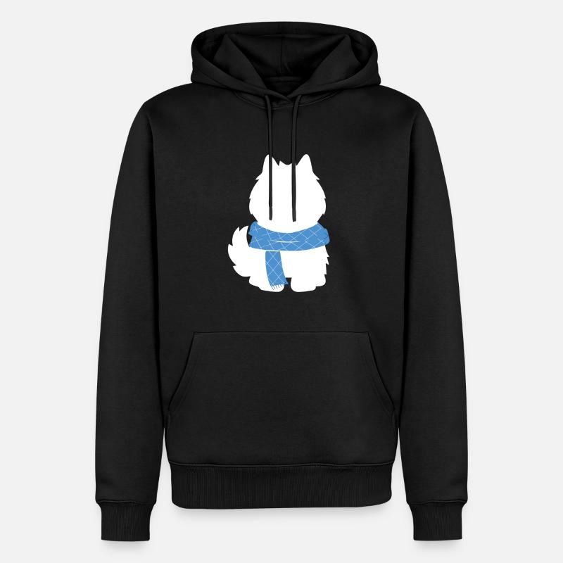Chien esquimau américain - Sweat à capuche Premium bio Homme - noir